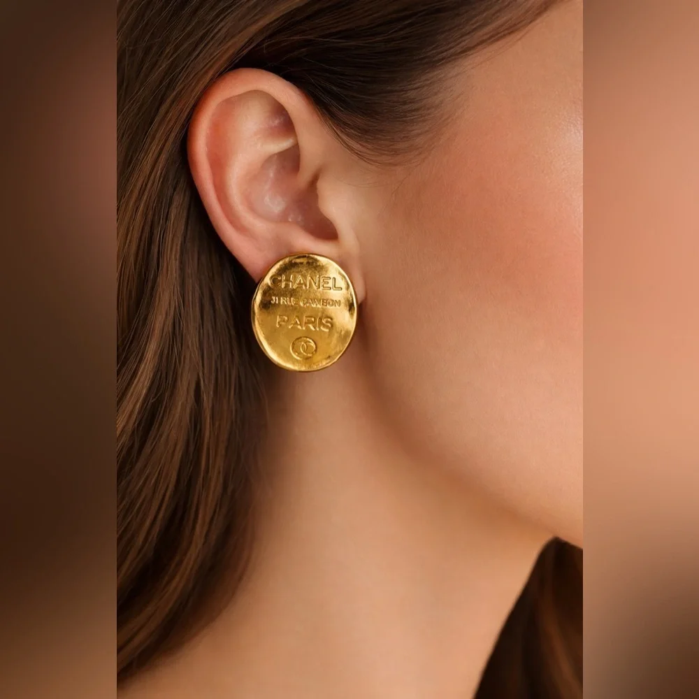 Chanel 31 Rue Cambon Paris Earrings